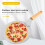 Espátula para bolo e pizza com cabo de madeira e aço inoxidável 3