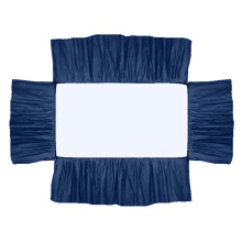 ZTGD Bed Dust Cover Easy Installation Baby Crib Bed Skirt Soft Elastic Toddler Crib Bedding Skirt for Bedroom