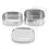 Hariumiu Kitchen Classic Διπλό Δοχείο Γεύματος Bento, Δοχείο Γεύματος από Ανοξείδωτο Ατσάλι 8