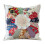 Almofada decorativa com frases sobre amizade, design retrô, patchwork e renda, ideal para quarto, sala de estar e sofá. Presente perfeito com 1