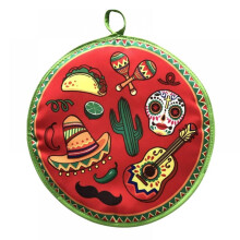 12" Insulated Cloth Food Warmer - Microwaveable Fabric Bag Keeps Tortillas Soft And Warm For Up To 1 Hour