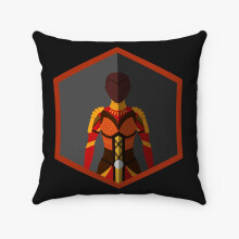 AIVO Okoye Federa personalizzata The Avengers Federa quadrata in poliestere filato personalizzata Copricuscino decorativo per letto, divano,