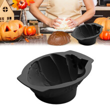 Stampo per torta Uclet in silicone, forno in silicone, cuore di silicone, torta di Halloween, torta a forma di cuore in silicone, torta di Halloween