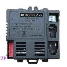 Carrinho elétrico infantil 12V com controle remoto e kit de circuito DIY JR1630RX-12V