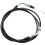 Conjunto de acelerador universal com cabo de acelerador de 78 polegadas para scooters de 50cc, 80cc, 125cc e 150cc com motor GY6. 5