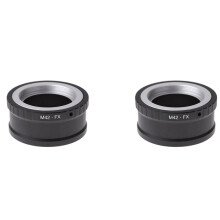 2x M42-FX M42Lens auf x Mount X-Pro1X-M1X-E1X-E2Adapterring M42-FX M42Lens