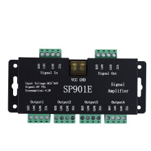 SP901E LED-piksel WS2812B WS2811SPI-signalforsterkerrepeater for WS2813SK6812WS2815WS2801SK9822Os.v. Alle RGB-er