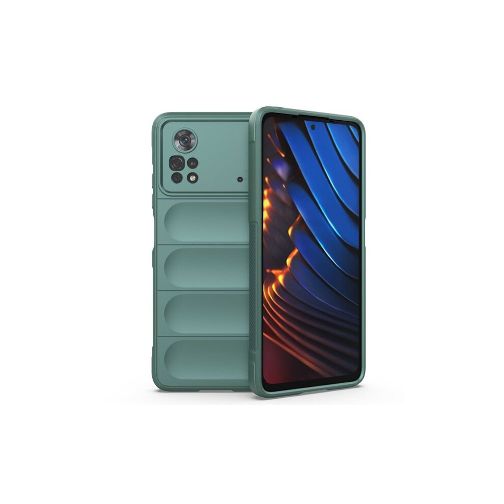 Soft Grip Compatible With Xiaomi Poco X4 Pro 5G Case - Green 9149926912781