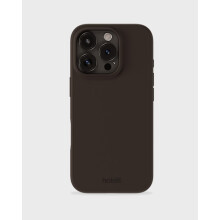 comhoiriúnach le Clúdach Soghluaiste Silicone Seacláide iPhone16Pro