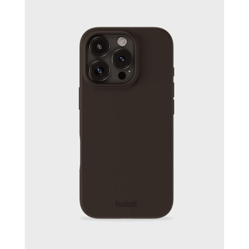 comhoiriúnach le Clúdach Soghluaiste Silicone Seacláide iPhone16Pro