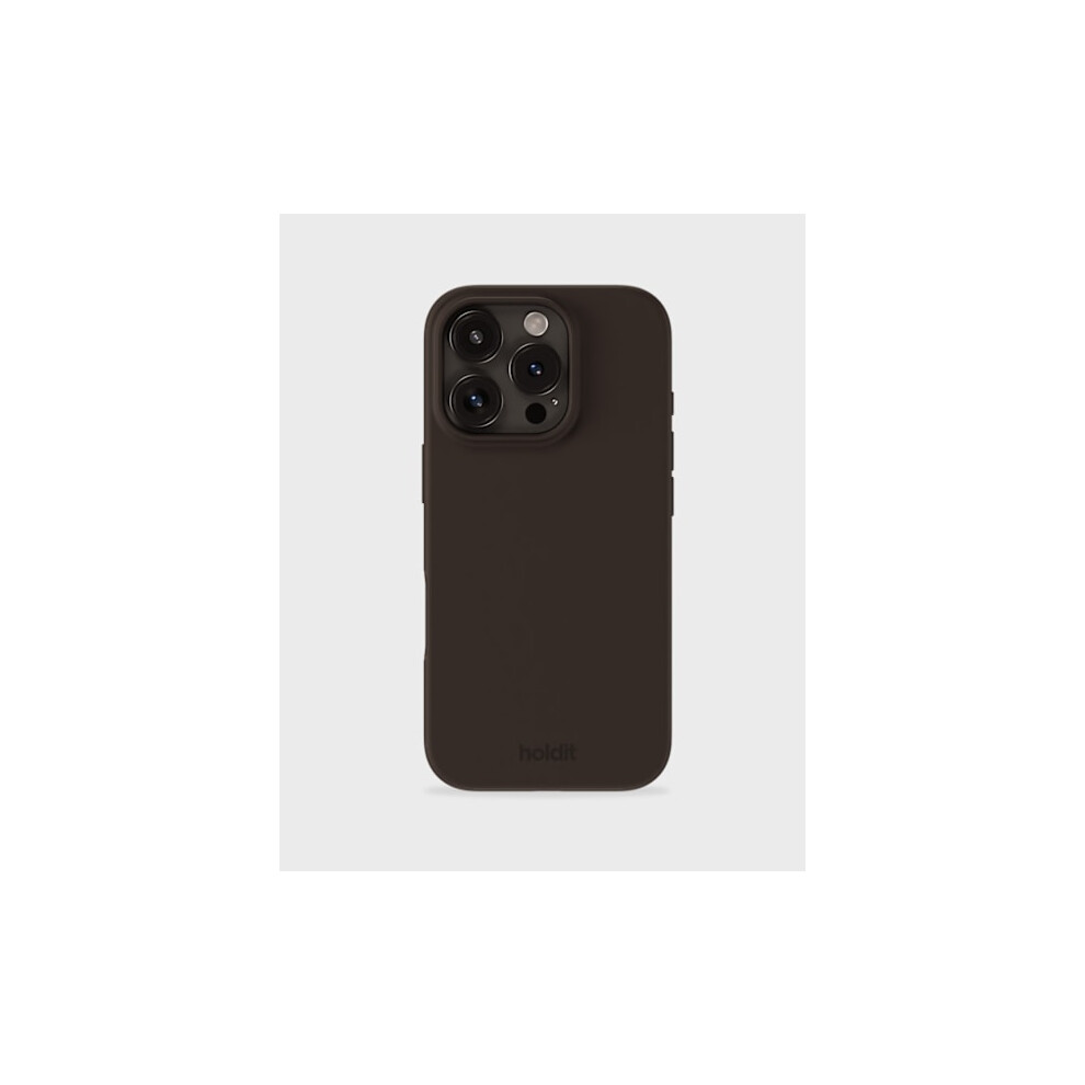 Held Compatible With Iphone 16 Pro Mobile Cover Silicone Chocolate 9149926913177