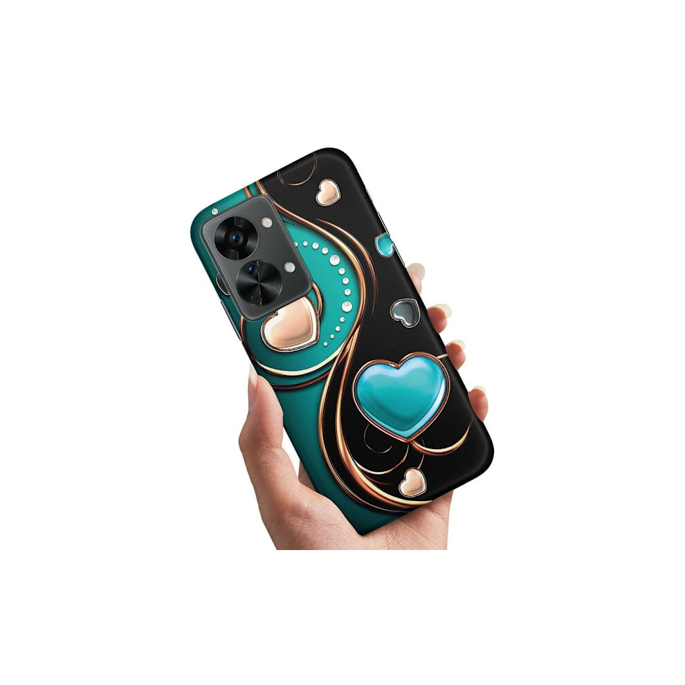 Compatible With Oneplus Nord 2T - Case/Mobile Case Hearts 9149926912774