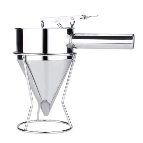 Stainless Steel Baking Funnel Pancake Maker Waffle Batter Dispenser Kitchen Bakery Tools