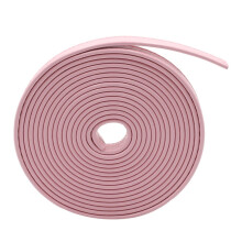 1Roll3Meters PU Leather DIY Sewing Pouch Leather Strip Accessories Double-side Route Line Strap for Sewing Bag Supplies (Pink)