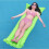 Inflatable Pool Air Bed Mat Pool Floating Row ORANGE orange 4