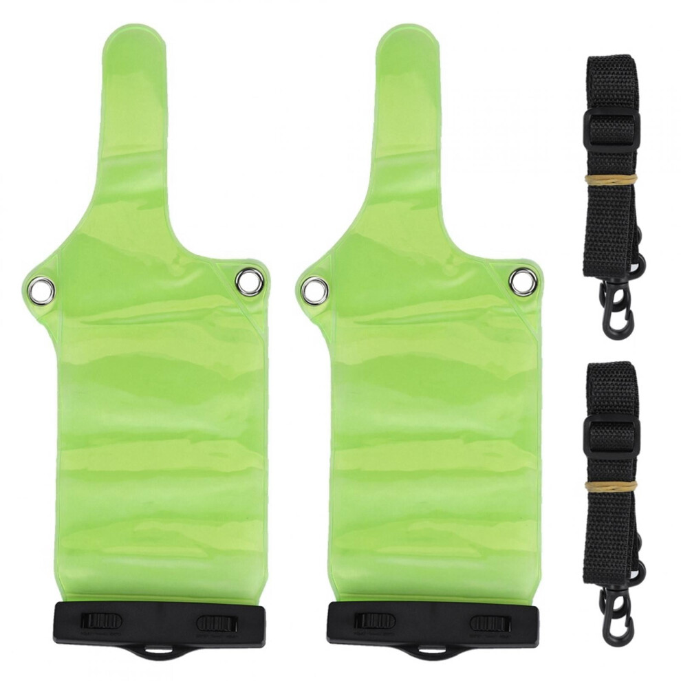 Funda Impermeable Para Radio Portã¡Til Con Cordã³N 2 Uds Para Walkie Talkie Uv5r/Uv82/Bf-888S 9164030884731