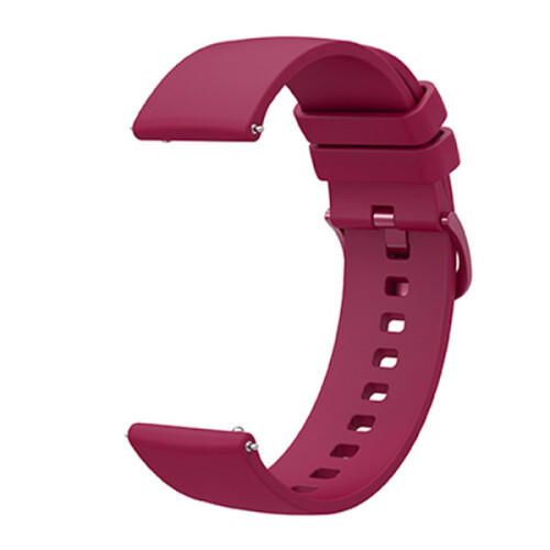 Λουράκι σιλικόνης SKALO για Withings ScanWatch 38mm - Περισσότερα χρώματα Κρασί, κόκκινο 2