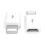 Adapter Micro-USB till Lightning2in1 Laddning + Dataöverföring Vit 1