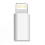 Adapter Micro-USB till Lightning2in1 Laddning + Dataöverföring Vit 6