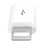 Adapter Micro-USB till Lightning2in1 Laddning + Dataöverföring Vit 5