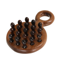 Wooden Sandalwood Wide Tooth Comb AntiStatic Gentle Scalp Massage for Hair and Beard Styling