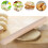 Rolling Pin - Home Solid Wood Rolling Pin Cake Pastry Pizza Rolling Pin Baking Tool Kitchen Utensils(29cm) 2