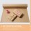 Papier d'emballage kraft brun pour fleurs multicolores 2