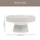 Multi-function Fruit Tray Dessert Storage Stand Exquisite Ceramic Fruit Tray High Footed Snack Dish 3