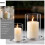Διαφανής κάτοχος κεριού από υψηλό βοριοπυριτικό γυαλί 4