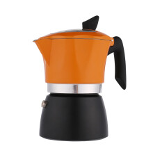Kripyery 5.07/10.14oz Moka Pot Espresso Coffee Maker 3-Cup 6-Cup Leak-Proof Stovetop Italian Coffee Maker for Home Kitchen Outdoor Travel Restaurant
