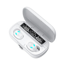 Słuchawki bezprzewodowe Avtoify X8 Bluetooth 5.1, etui ładujące 2000 mAh, 8D, słuchawki sportowe stereo z mikrofonem, białe