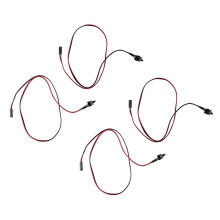 4 Pack 2 Pin SW PC Power Cable On/Off Push Button ATX Computer Switch Wire 45cm