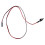 4 Pack 2 Pin SW PC Power Cable On/Off Push Button ATX Computer Switch Wire 45cm 4