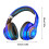 Ασύρματα ακουστικά Bluetooth Bixock, ασύρματα ακουστικά Bluetooth πάνω από το αυτί με φως RGB 3