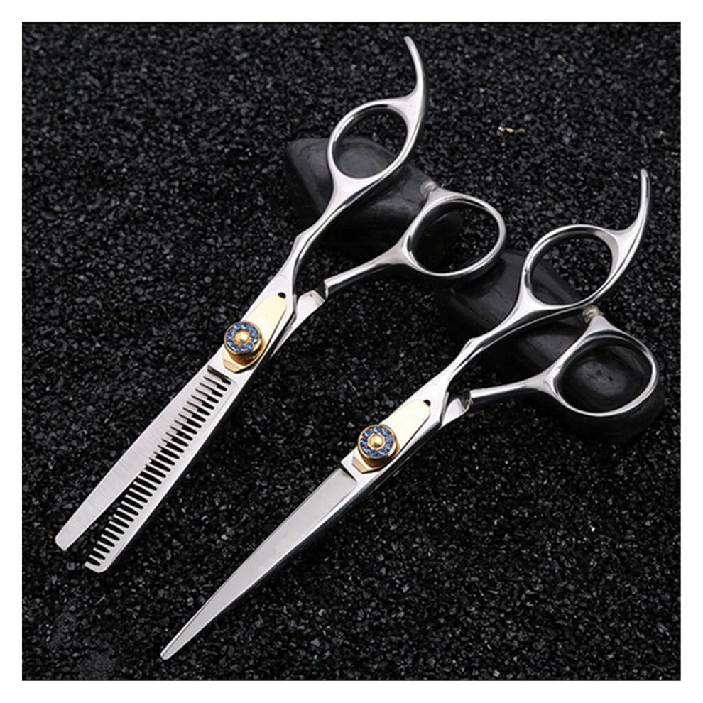 Hair Cutting and Thinning Scissors Set, 6 Inch Professional Hairdressing Shears with Ultra Sharp Blades
