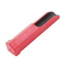Cue Tip Shaper and Scuffer for 911mm Snooker and Billiard Pool Cues, Precision Tip Shaping, Red