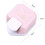 Niovtt Universal Mini Corner Cutter DIY Paper Edge Circle Trimmer για Κάρτες (Ροζ) 2