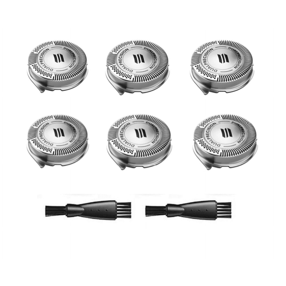Replacement Blade Heads Fit for Shaver HQ8, 6-Pack HQ8 Blade Replacement Heads