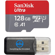 128GB Ultra SDXC-geheugenkaartbundel, compatibel met Samsung Galaxy A6, A6+, A8, A8Star-telefoons, UHS-I CL10