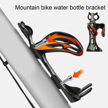 Portabotellas para bicicleta Hesroicy, soporte de resina antideslizante ultraligero compatible con bicicletas de montaña y carretera, accesorio