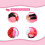 Μαξιλάρι ZPSHYD Micro Bead, μαξιλάρι πλάτης Micro Mini Micro Bead για ταξίδια, υποστήριξη αυχένα 6