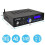 Pyle Home PDA5BU200Watt Σύστημα Οικιακού Στερεοφωνικού Ενισχυτή Bluetooth AM/FM AUX/USB 6