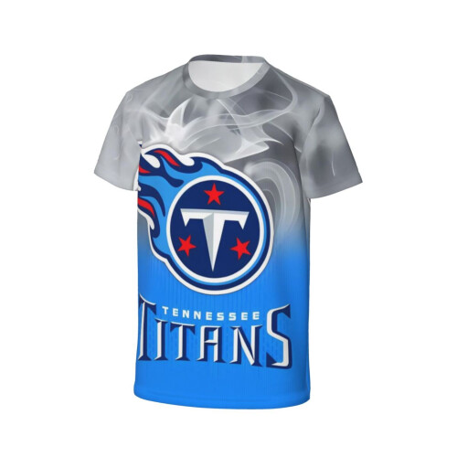 Νεανική κοντομάνικη μπλούζα Titans για αγόρια και κορίτσια με λογότυπο αθλητικής 2