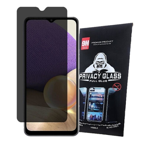 Συμβατό με Samsung Galaxy A22 5G - Προστασία προσωπικών δεδομένων, πλήρης οθόνη, διαφανές