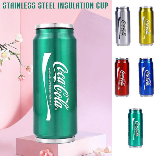 Κούπα Coca Cola 350ml/500ml, Θερμός από ανοξείδωτο ατσάλι 304 με μόνωση για ζεστά και κρύα 1