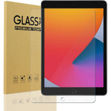 Ag luí le Cosantóir Scáileáin Gloine Tempered iPad - Gach Múnla Uimh. 3