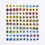 1Bag Flat Back Glass Cabochons Dome/Half Round with Dragon Eye Pattern Mixed Color 1