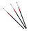 3 X Acrylic UV Gel Nail False Tips Builder Brush Pen 3