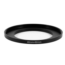 Ανταλλακτικά Κάμερας 46mm-62mm Φίλτρο Φακού Προσαρμογέας Δακτυλίου Step Up Μαύρος