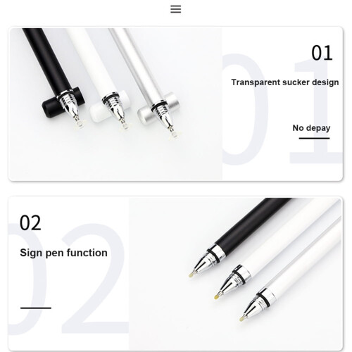jixopn WK3006Pen Στυλό γενικής χρήσης με χωρητική μύτη δίσκου για tablet, κινητά τηλέφωνα, 1